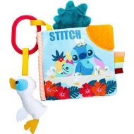 KIDS PREFERRED Disney Baby Lilo & Stitch Soft Book: Stitch ON-The-GO Soft Book, Blue Medium