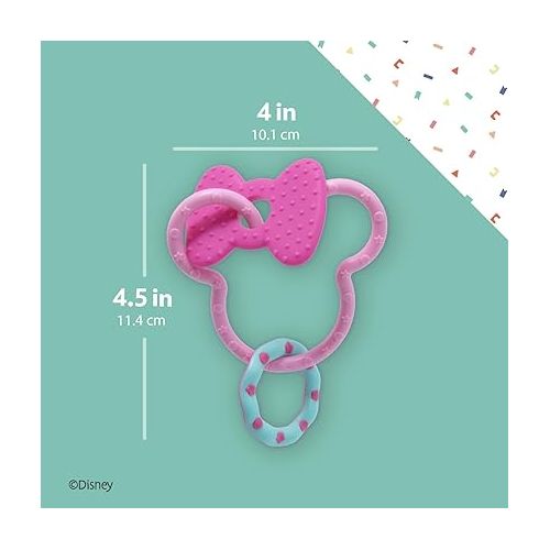  Disney Baby Minnie Mouse Teething Ring Toy (79676)