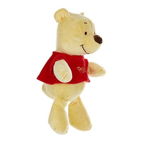  KIDS PREFERRED Disney Baby Winnie The Pooh Stuffed Animal Plush with Jingle & Crinkle Sounds, 12 Inches