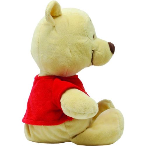  KIDS PREFERRED Disney Baby Winnie The Pooh Stuffed Animal Plush with Jingle & Crinkle Sounds, 12 Inches