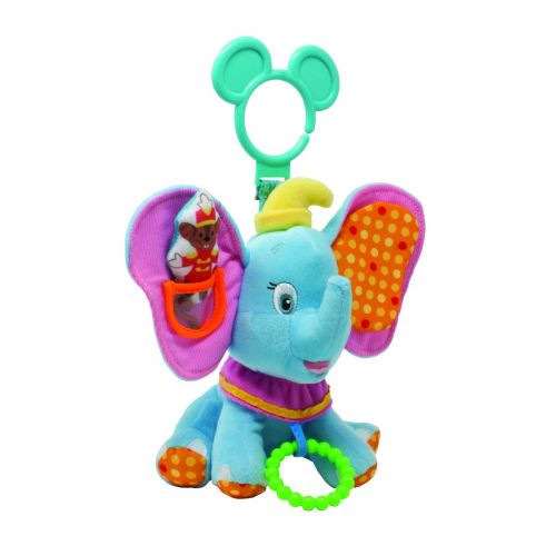 디즈니 KIDS PREFERRED Disney Baby Dumbo On The Go Activity Toy: Home & Kitchen