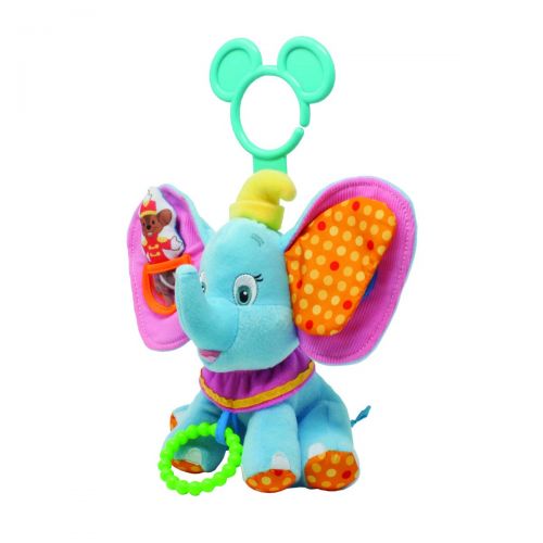 디즈니 KIDS PREFERRED Disney Baby Dumbo On The Go Activity Toy: Home & Kitchen