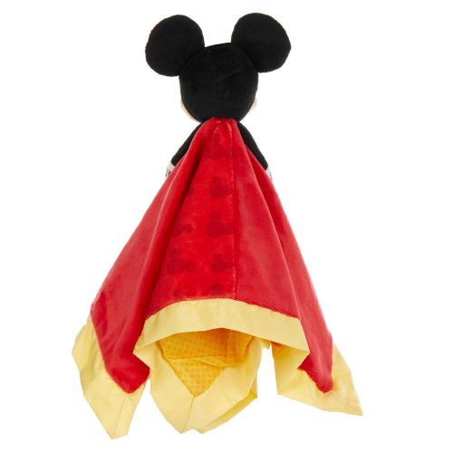 디즈니 KIDS PREFERRED Disney Baby Mickey Mouse Plush Stuffed Animal Snuggler Blanket - Red