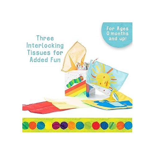  Kids Preferred World of Eric Carle Montessori Tissue Box Sensory Toy