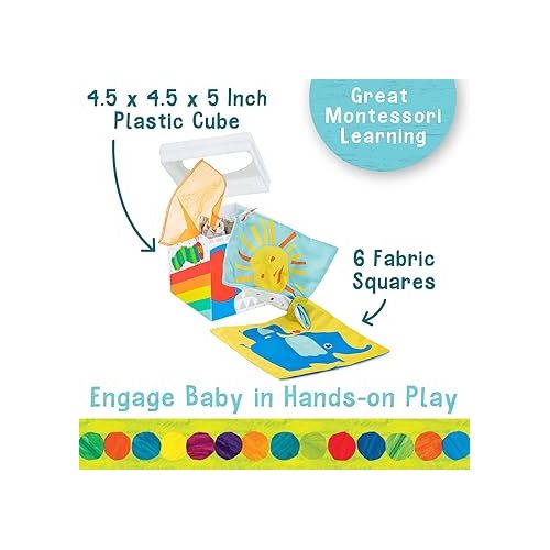  Kids Preferred World of Eric Carle Montessori Tissue Box Sensory Toy