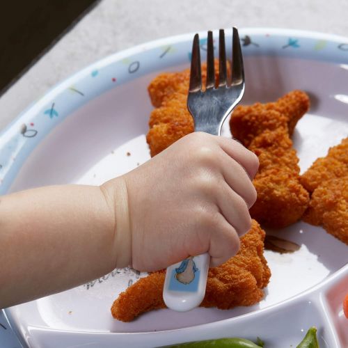  [아마존베스트]KIDS PREFERRED Beatrix Potter Peter Rabbit 5 Piece Melamine Dinnerware Set