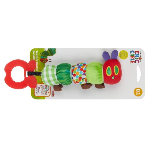  [아마존베스트]KIDS PREFERRED World of Eric Carle, The Very Hungry Caterpillar Teether Rattle