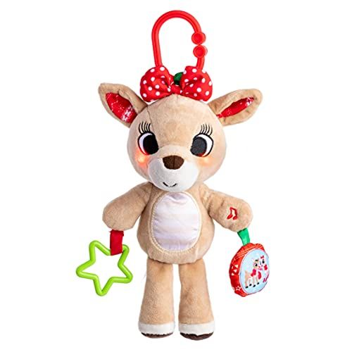  KIDS PREFERRED Rudolph The Red-Nosed Reindeer Clarice On The Go Teether Developmental Activity Toy