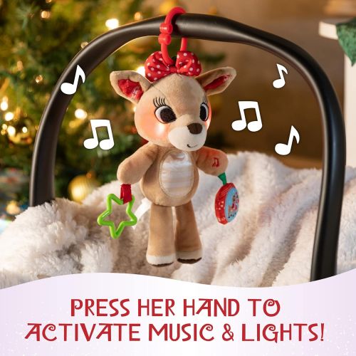  KIDS PREFERRED Rudolph The Red-Nosed Reindeer Clarice On The Go Teether Developmental Activity Toy