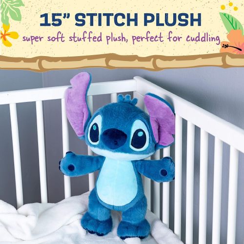  KIDS PREFERRED Disney Baby Stitch Stuffed Animal Plush, 15 Inches
