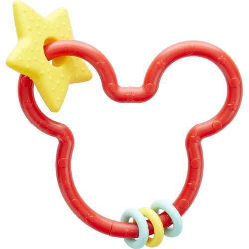  KIDS PREFERRED Disney Baby Mickey Mouse Teething Ring Toy