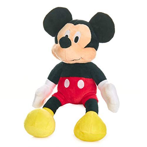  KIDS PREFERRED Disney Baby Mickey Mouse Stuffed Animal Plush Toy with Jingler and Crinkle, 14 Inches