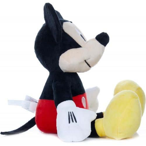  KIDS PREFERRED Disney Baby Mickey Mouse Stuffed Animal Plush Toy with Jingler and Crinkle, 14 Inches