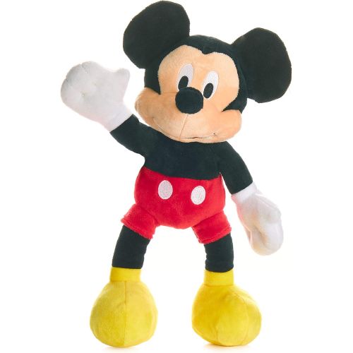  KIDS PREFERRED Disney Baby Mickey Mouse Stuffed Animal Plush Toy with Jingler and Crinkle, 14 Inches