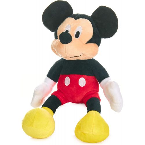  KIDS PREFERRED Disney Baby Mickey Mouse Stuffed Animal Plush Toy with Jingler and Crinkle, 14 Inches