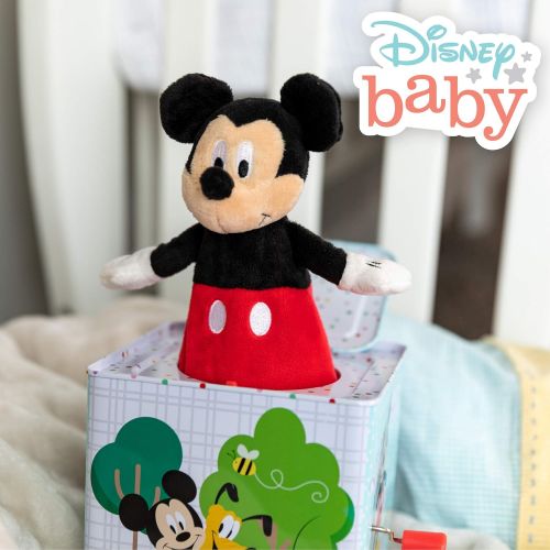  KIDS PREFERRED Disney Baby Mickey Mouse Jack in The Box Musical Toy for Babies , White