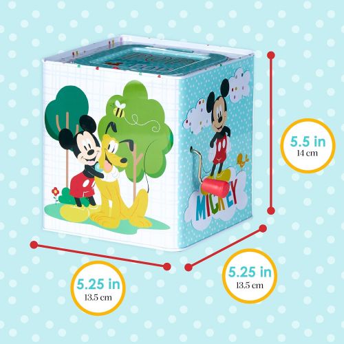  KIDS PREFERRED Disney Baby Mickey Mouse Jack in The Box Musical Toy for Babies , White