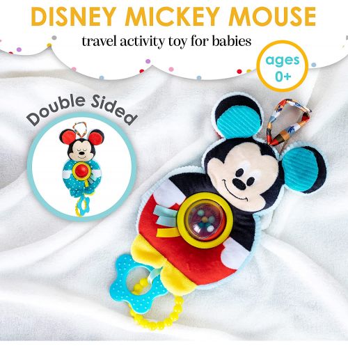  KIDS PREFERRED Disney Baby Mickey Mouse Spinner Ball On The Go Activity Toy