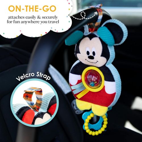  KIDS PREFERRED Disney Baby Mickey Mouse Spinner Ball On The Go Activity Toy
