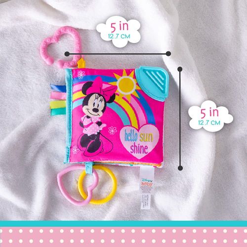  KIDS PREFERRED Disney Baby Minnie Mouse On The Go Soft Book for Babies