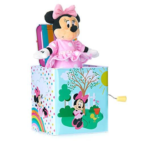  KIDS PREFERRED Disney Baby Minnie Mouse Jack in The Box Musical Toy for Babies , Pink