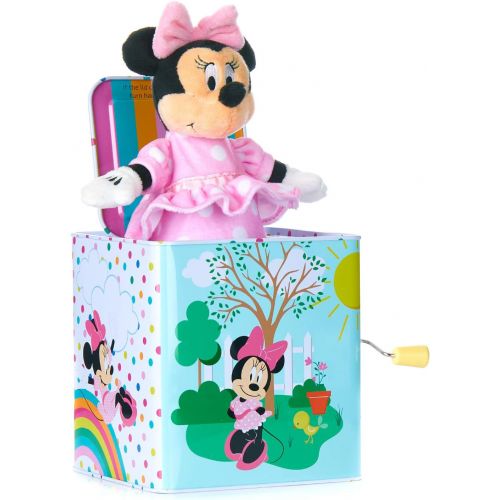  KIDS PREFERRED Disney Baby Minnie Mouse Jack in The Box Musical Toy for Babies , Pink