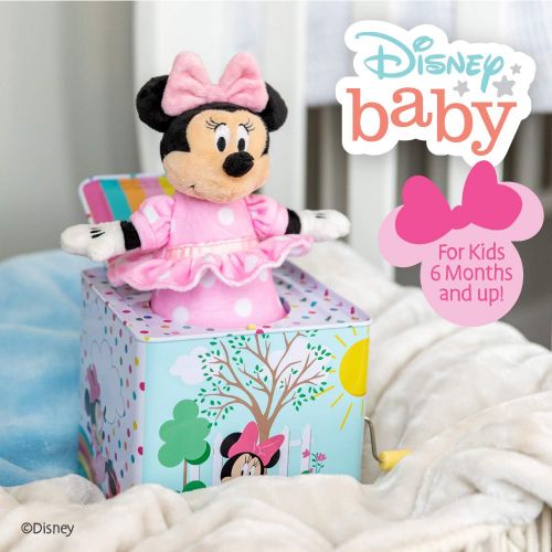  KIDS PREFERRED Disney Baby Minnie Mouse Jack in The Box Musical Toy for Babies , Pink