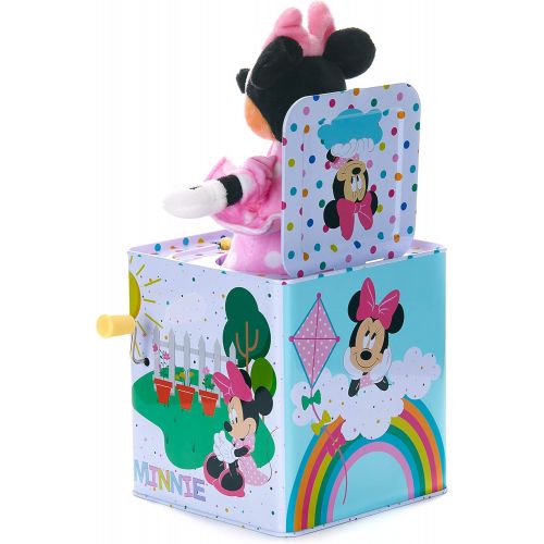  KIDS PREFERRED Disney Baby Minnie Mouse Jack in The Box Musical Toy for Babies , Pink