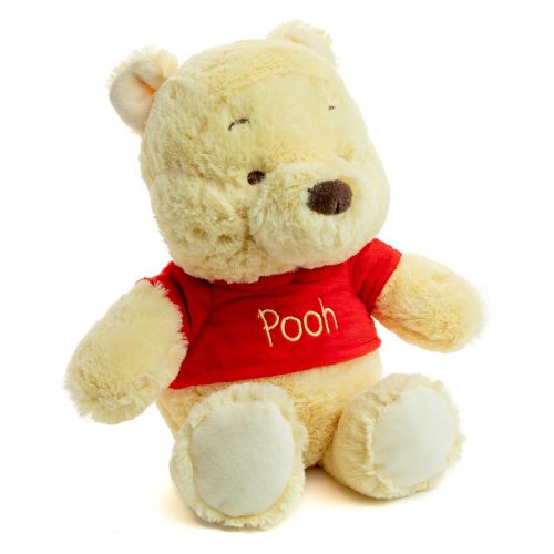  KIDS PREFERRED Disney Baby Winnie the Pooh and Friends Stuffed Animal with Jingle and Crinkle, Pooh 12”, Standard