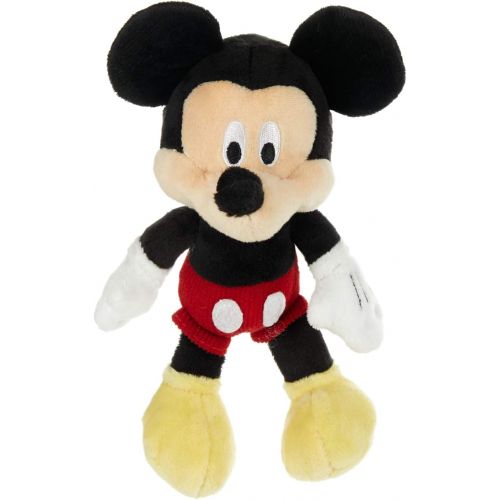  KIDS PREFERRED Disney Baby Mickey Mouse Stuffed Animal Plush Toy Mini Jingler, 6.5 inches