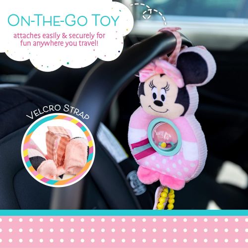  KIDS PREFERRED Disney Baby Minnie Mouse Spinner Ball On The Go Activity Toy