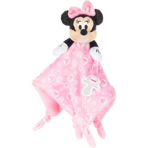  KIDS PREFERRED Disney Baby Minnie Mouse Plush Stuffed Animal Snuggler Blanket Pink