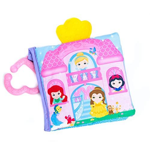  KIDS PREFERRED Disney Baby Princess Soft Book for Babies, 9x7x9.5 Inch (Pack of 1)