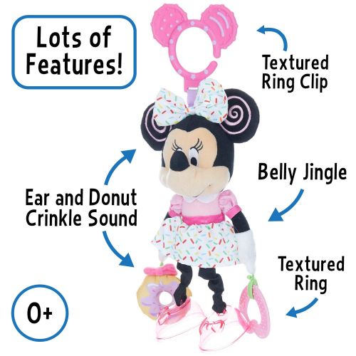  KIDS PREFERRED Disney Baby Minnie Mouse On The Go Pull Down Activity Toy