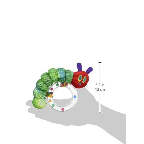  KIDS PREFERRED World of Eric Carle, The Very Hungry Caterpillar Ring Rattle