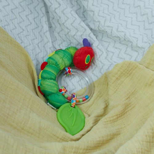  KIDS PREFERRED World of Eric Carle, The Very Hungry Caterpillar Ring Rattle