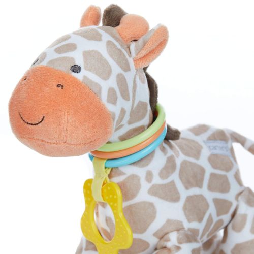  KIDS PREFERRED Developmental Giraffe Rattle Clip for Babies