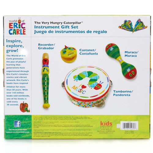  KIDS PREFERRED World of Eric Carle, The Very Hungry Caterpillar Instrument Gift Set Box