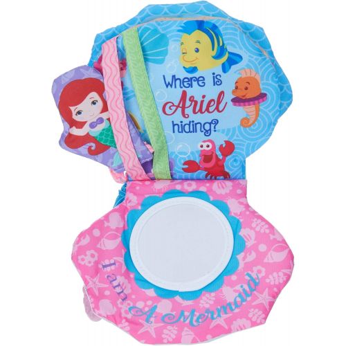  KIDS PREFERRED 81130 Disney Baby Princess Ariel Soft Book for Babies, Multicolor