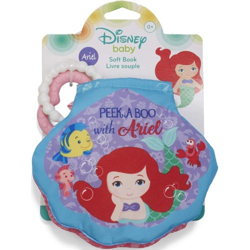  KIDS PREFERRED 81130 Disney Baby Princess Ariel Soft Book for Babies, Multicolor