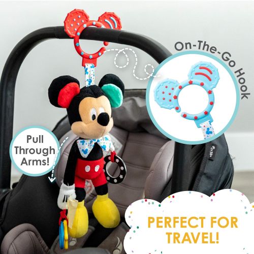  KIDS PREFERRED Baby Mickey Mouse On The Go Pull Down Activity Toy