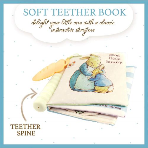  KIDS PREFERRED Beatrix Potter Peter Rabbit Soft Teether Book