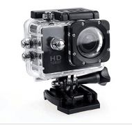 KIKIYA Sport Action Kamera Full HD 480P Wasserdichte Motorrad Helm Cams 30M Unterwasser Tauchen Kamera mit 2 Zoll LCD-Bildschirm 100 ° Weitwinkelobjektiv