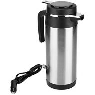 KIMISS 1200ML 12 V / 24 V Auto Wasserkocher Edelstahl Elektrische In-Car Wasserkocher Reise Trinkbecher Reise Kaffeetasse Wasserflasche(24V)…