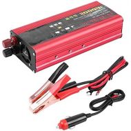 [아마존베스트]-Service-Informationen Duokon 2000 W Car Power Inverter USB Charger Converter Adapter Modified Sinus DC 12 V / 24 V to AC 220 V
