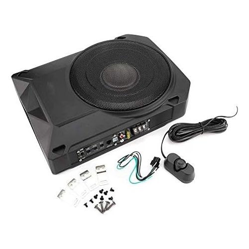  KIMISS 600 W Subwoofer, Auto Active Subwoofer Under Seat Woofer Speaker Universal Audio Amplifier (Black)