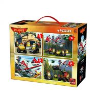 KING 5252 4 in 1Disney Planes Fire and Rescue Puzzle