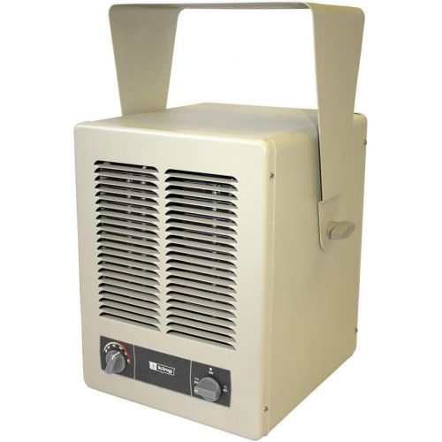  King Electric King KBP2406 5700-Watt MAX 240-Volt Single Phase Paw Unit Heater, Almond