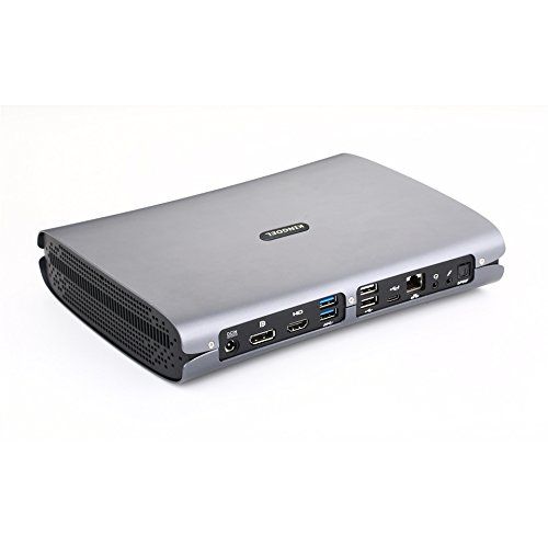  KINGDEL Kingdel F500 Super Mini PC, Games Killer Computer with Intel i7-6700HQ Skylake CPU, 16GB DDR4 RAM, 512GB SSD, Dedicated Nvidia GTX 960M Graphics, 4K 4096x2304, Type-C, DP, HDMI, Wi