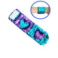 KINGGRID Sequins Bracelets Mermaid Bracelet Wristband Magic Charm for Birthday Party